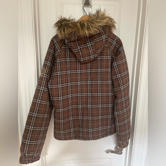 Betty Rides Plaid Snow Jacket - Picture 2 of 4